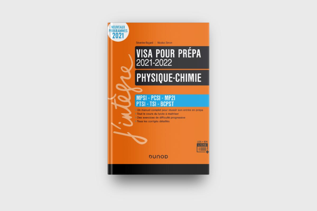 Physique-Chimie - Visa pour la prépa 2021-2022
