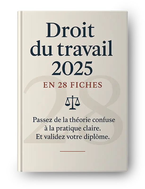 Droit du travail 2025 en 28 fiches pdf