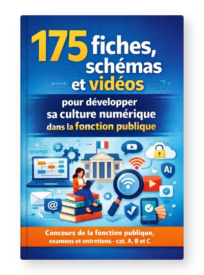 175 fiches, schémas et vidéos pour développer sa culture numérique dans la fonction publique