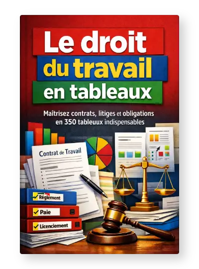 Le droit du travail en tableaux